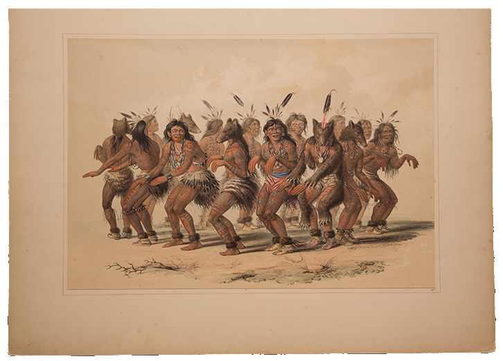 Print by George Catlin